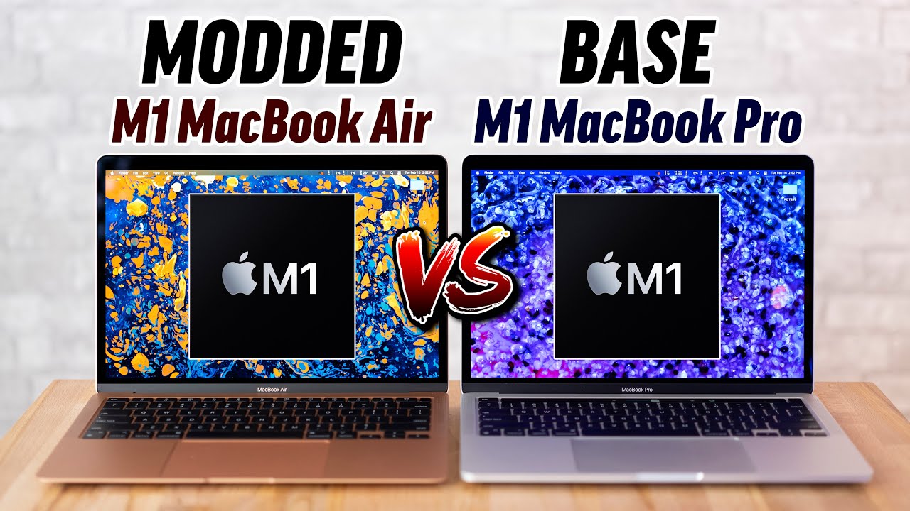 Modded M1 MacBook Air vs M1 MacBook Pro: $30 Thermal FIX
