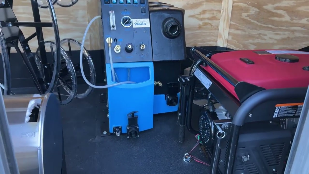 ETM-LX-PLUS Escape LX Electric Truckmount Install in Cargo Trailer