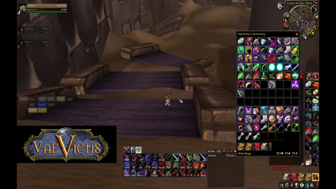 Classic WoW: OMEN vs MC+BWL (In One Run) [Lightshope.org]