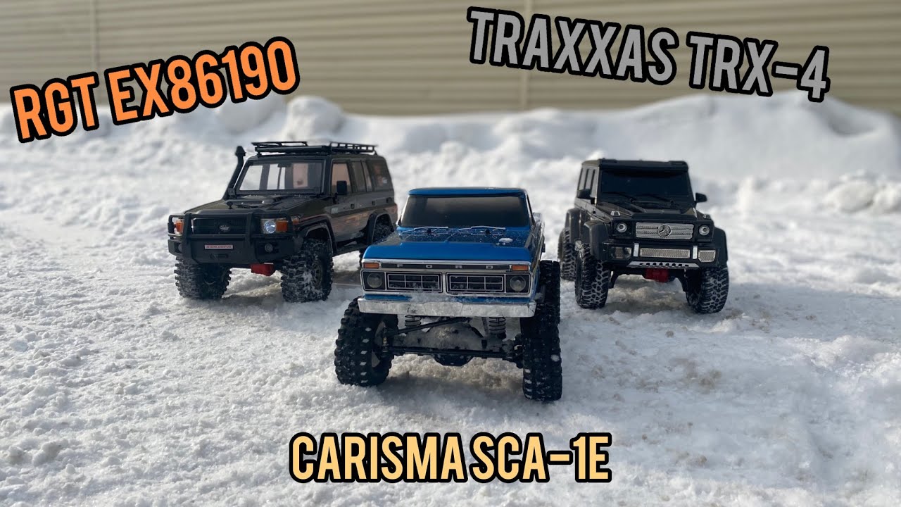 Carisma SCA-1E vs TRAXXAS TRX-4 vs RGT EX86190 LC76 - а МОЖНО ли вообще ИХ сравнивать?