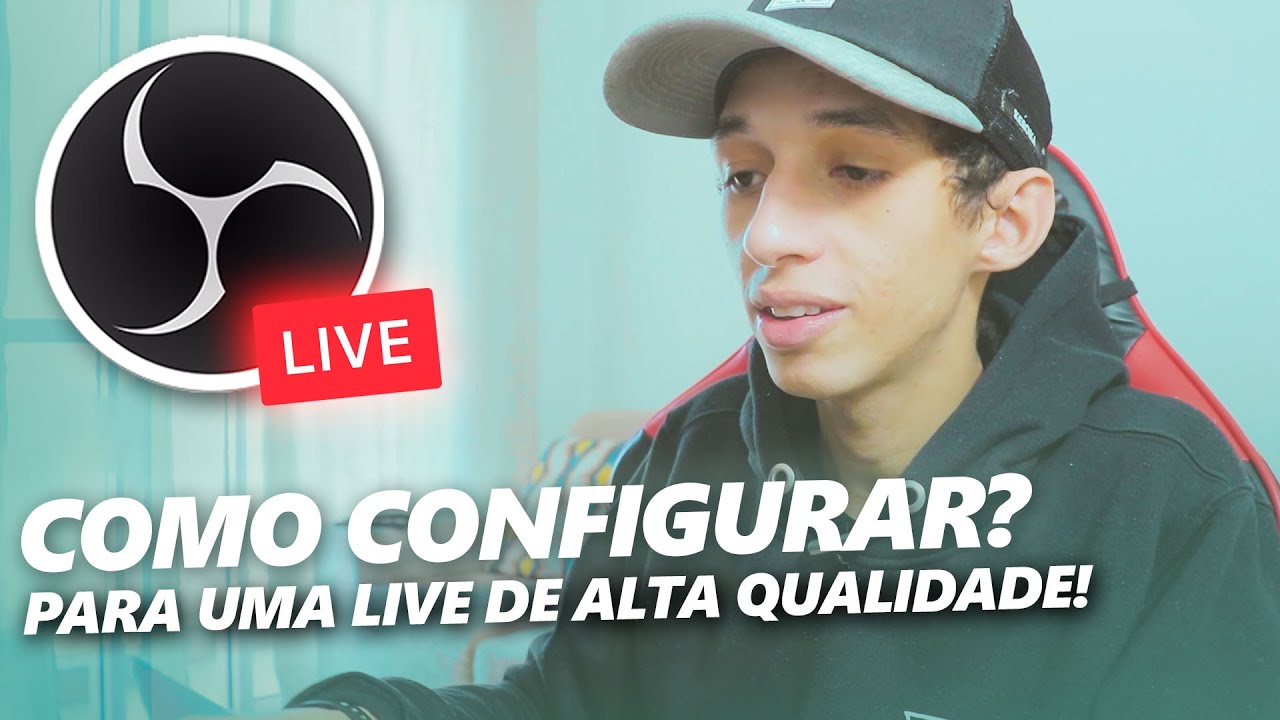 COMO CONFIGURAR O OBS PARA LIVES DE ALTA QUALIDADE!