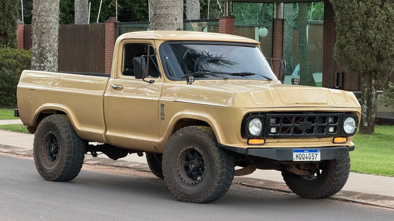 D10 1979 TURBINADA COM PNEU 315, ESCAPE DIRETO, BODDY LIFT - 46 ANOS NA FAMÍLIA 