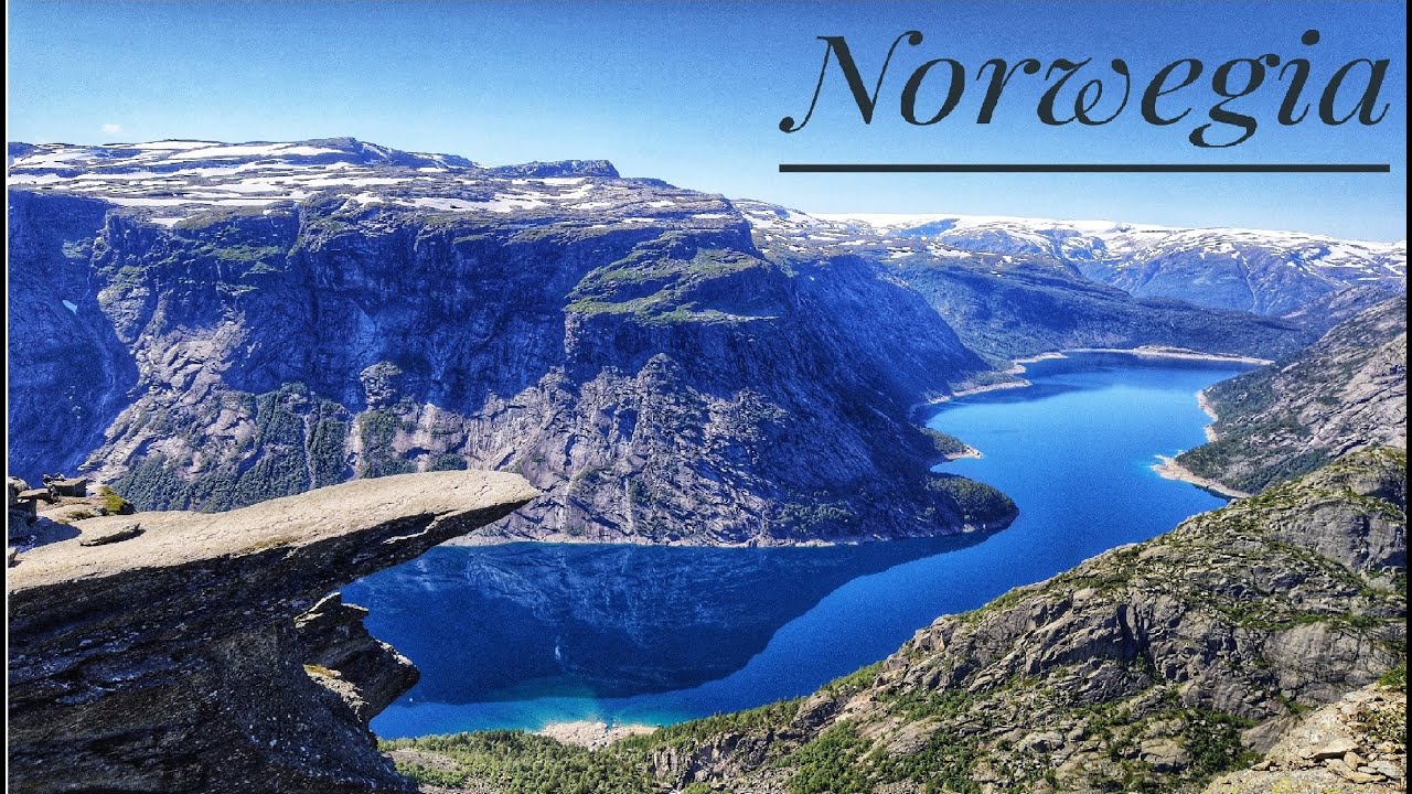 Wycieczka do Norwegii - Kjerag, Preikestolen, Trolltunga
