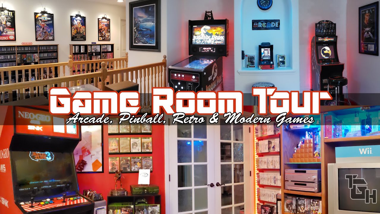 2020 Game Room Tour! Full Access! Arcade, Pinball, RETRO & Modern Games!