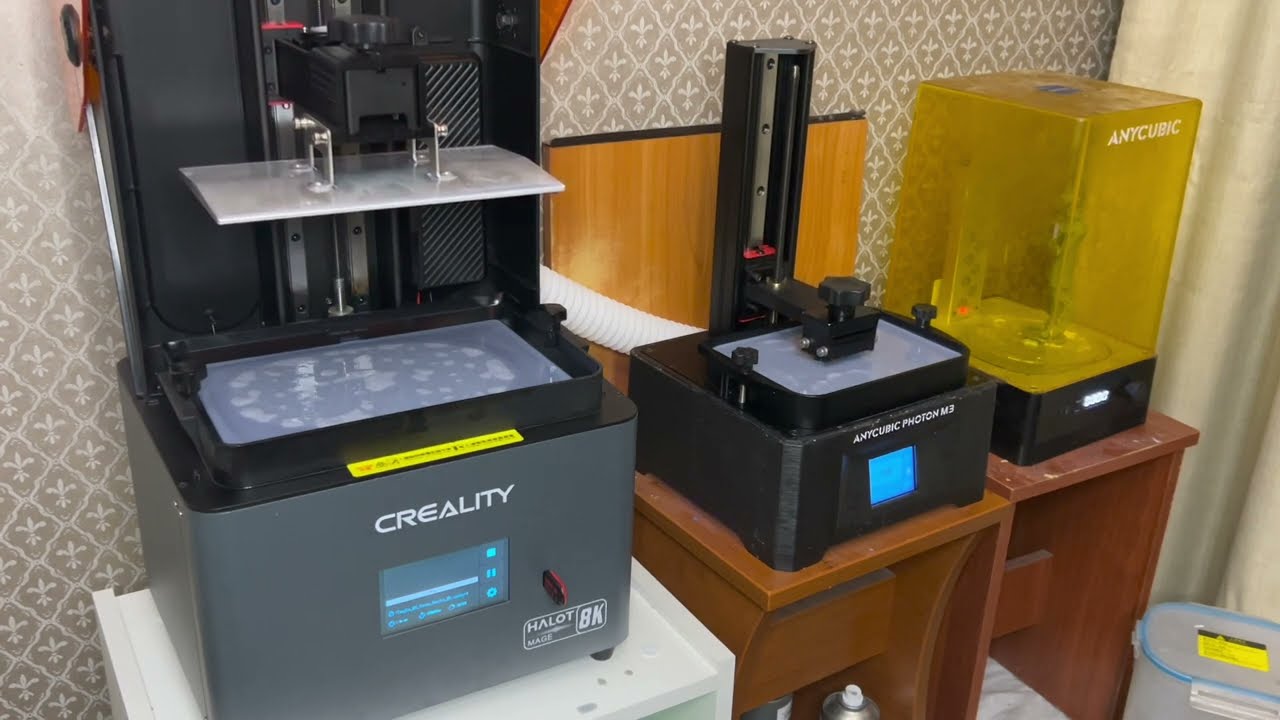 Creality Halot Mage vs Anycubic Photon M3 | 8k vs 4k 