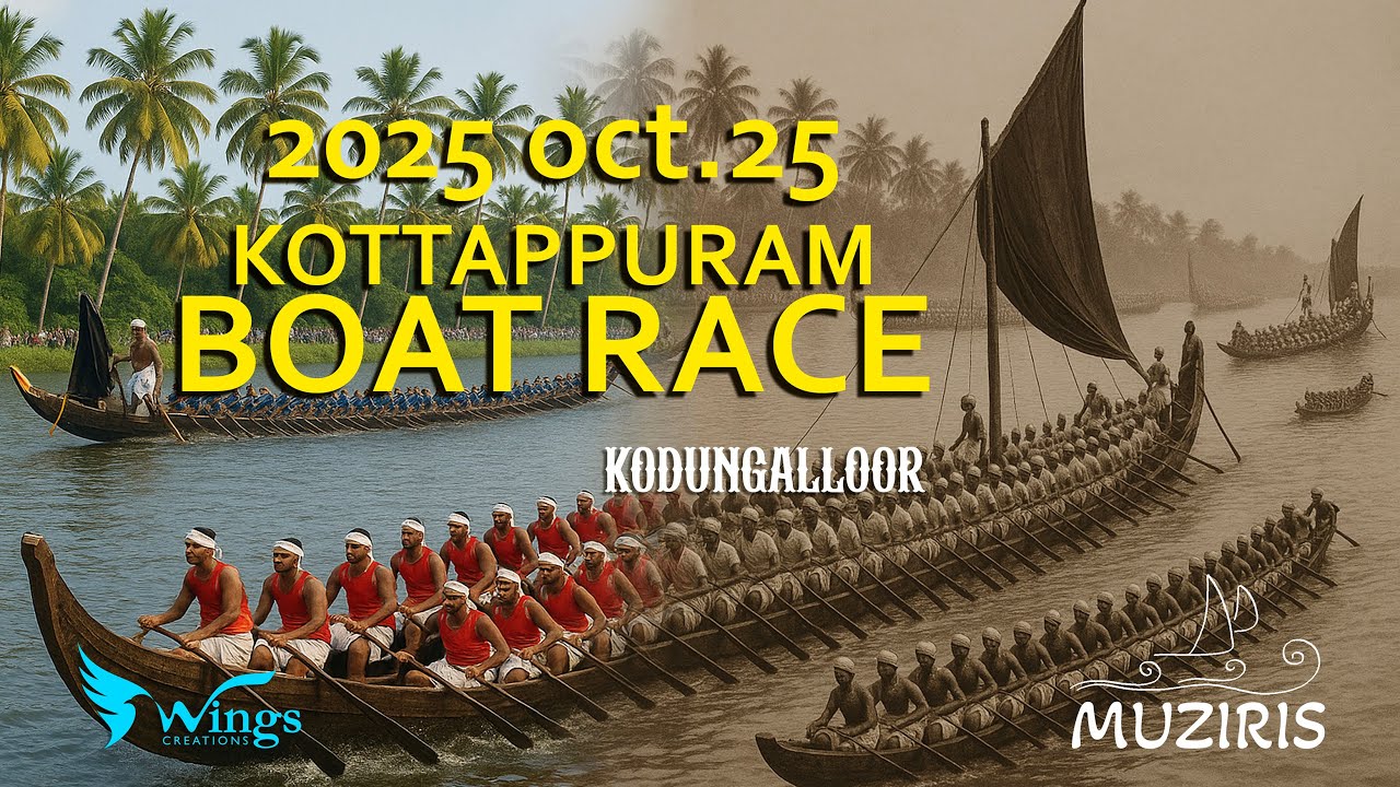MUZIRIS BOAT RACE II മുസിരിസ് വള്ളം കളി 2025