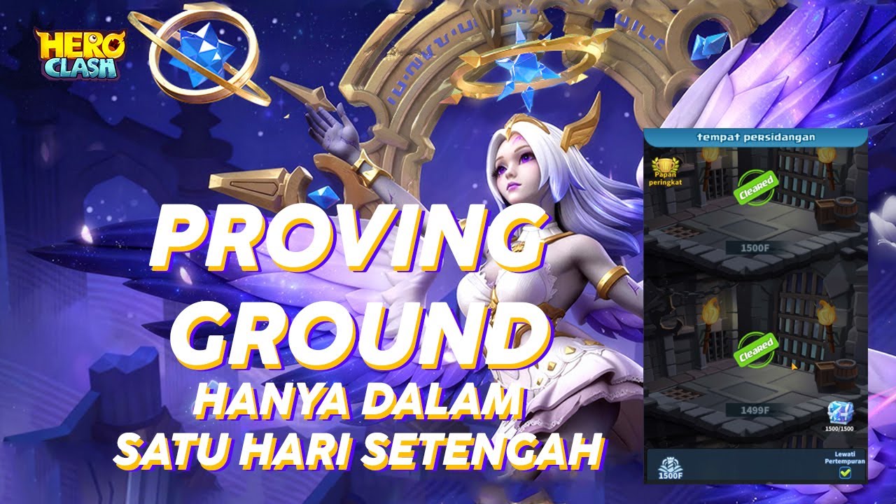 Proving Ground Floor 1200 1500 selesai hanya dalam 24 jam