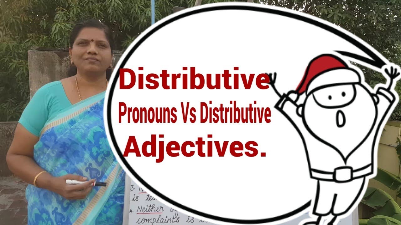 Distributive Pronouns Vs Distributive Adjectives.