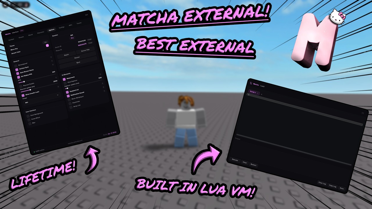 How to install the *BEST* External *MATCHA* For Roblox In 2026!