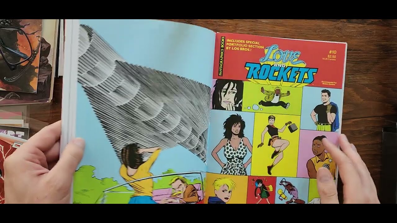 A Look Inside Love & Rockets issues 10 & 11 | Mechanics Ends & Picnic in Palomar