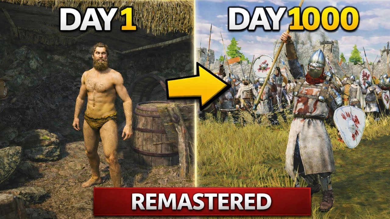 I Played 1000 Days Of Mount and Blade 2 Bannerlord - The Remastered Movie
