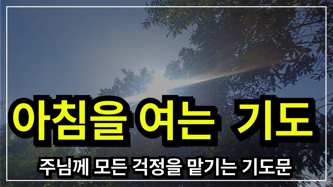 아침 기도,  하루를 여는 기도│ 아침기도 │ 아침을 여는 기도  │ 아침에 듣는 기도 │ 하루를 시작 하는기도 │ 아침을 여는 기도 │ 아침을 시작하는 기도