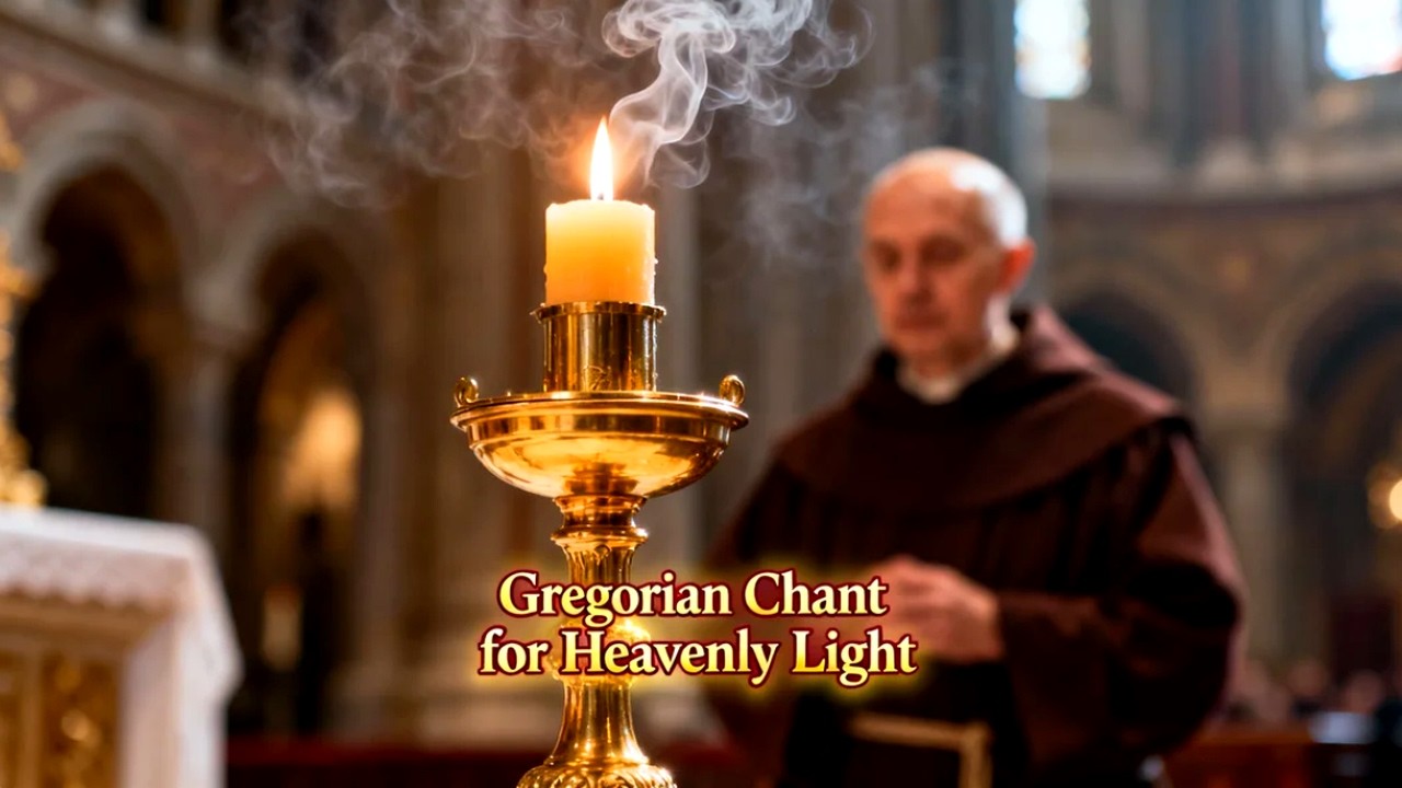 Gregorian Chant for Healing Sleep and Holy Balance | Benedictine Ambience and Sacred Reflection
