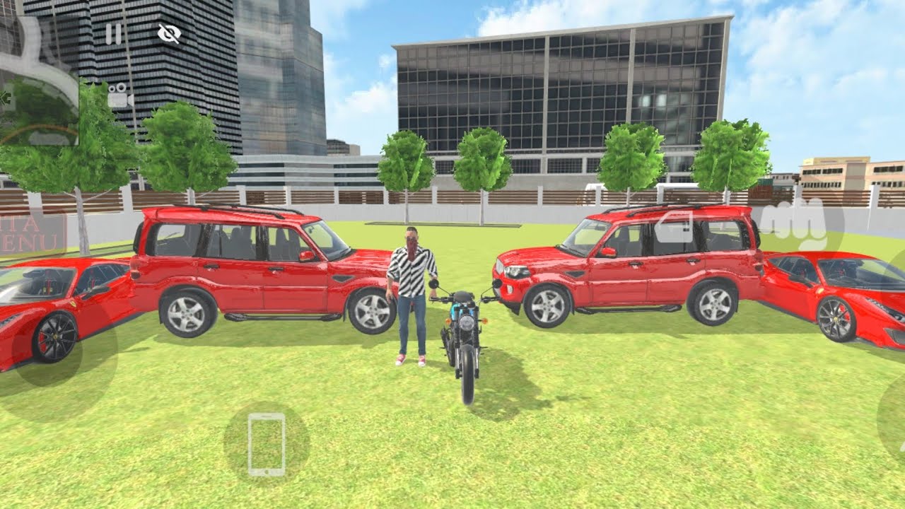 🎮 Franklin order by 2️⃣ Scorpio  in Indian 🇮🇳 Bike 💥 Theft Auto Simulator!!!!!!!!🎮 @MrBeast 