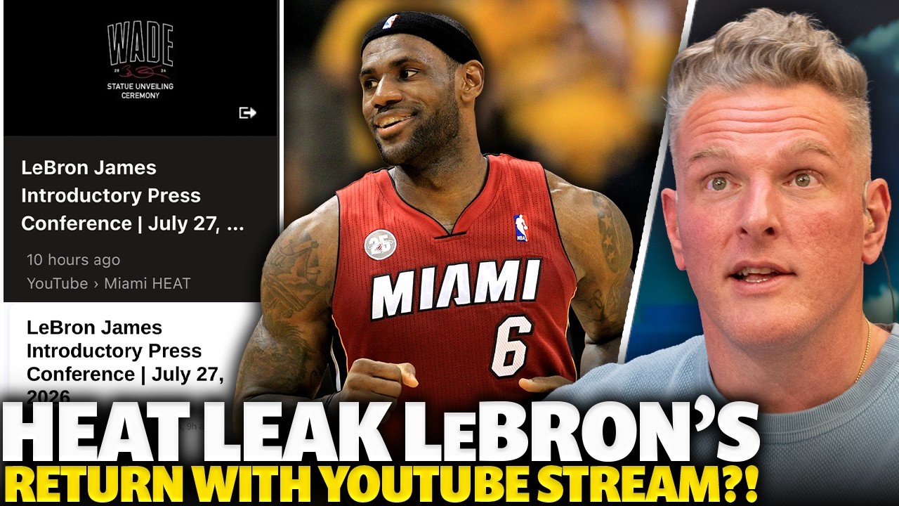 Did the Heat Accidentally Leak LeBron James' Signing via an Accidental YouTube Livestream?