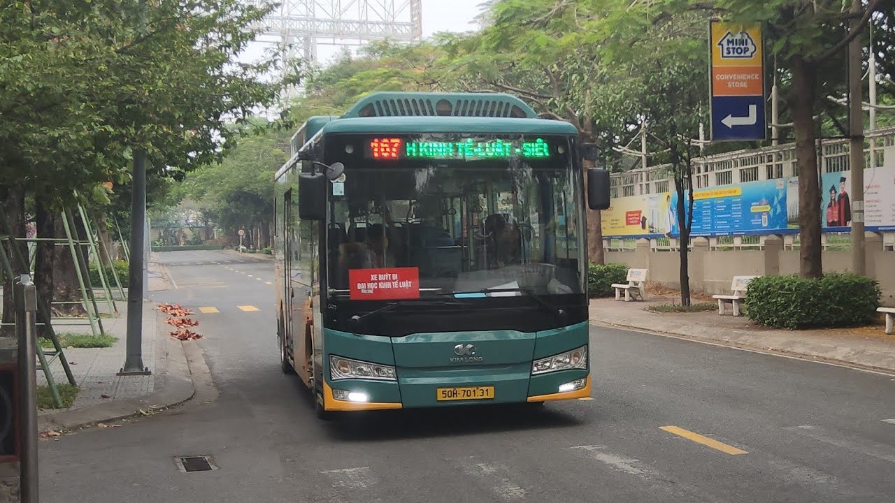 Review Lộ trình Tuyến 167D (ĐH Hutech CS.Khu CNC - ĐH Kinh tế Luật - KCX Linh Trung 1)