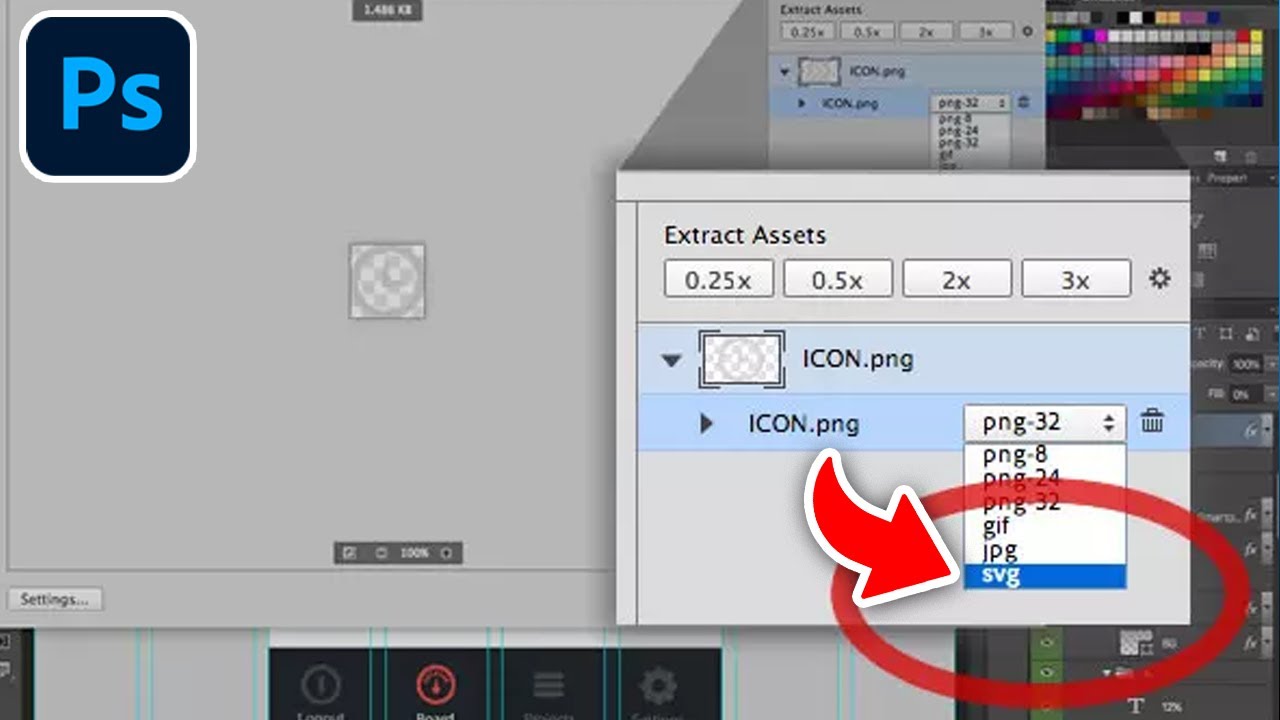 Photoshop SVG Export | How to Convert PSD Files to SVG in Photoshop