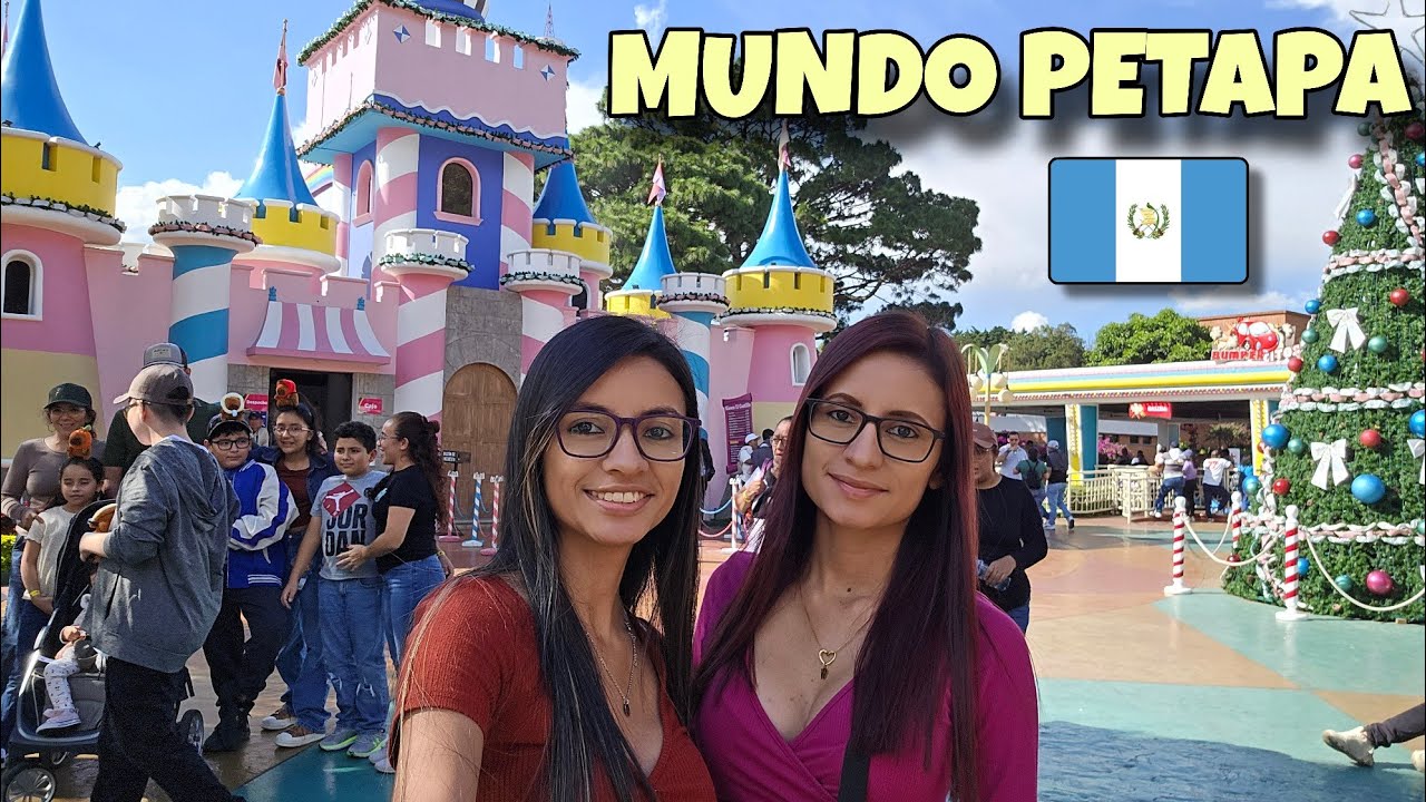 Así es MUNDO PETAPA | El MEJOR parque de diversiones de GUATEMALA? 🇬🇹
