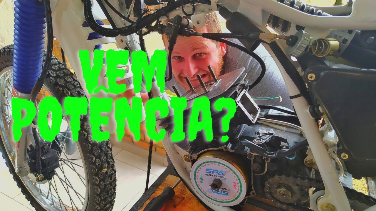 COMO PREPARAR UM MOTOR 2 TEMPOS * DT 180 preparada?*