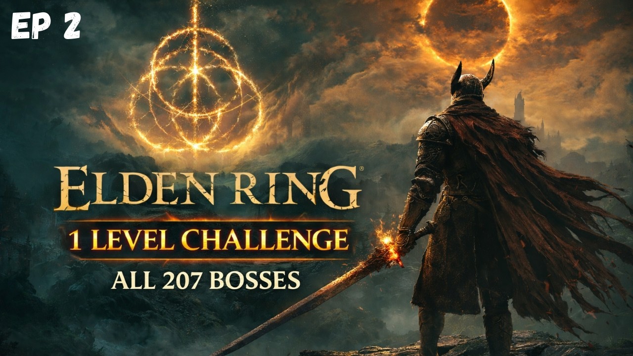 LVL 1 ALL BOSSES CHALLENGE - Elden Ring | Region lock #2 RU/ENG