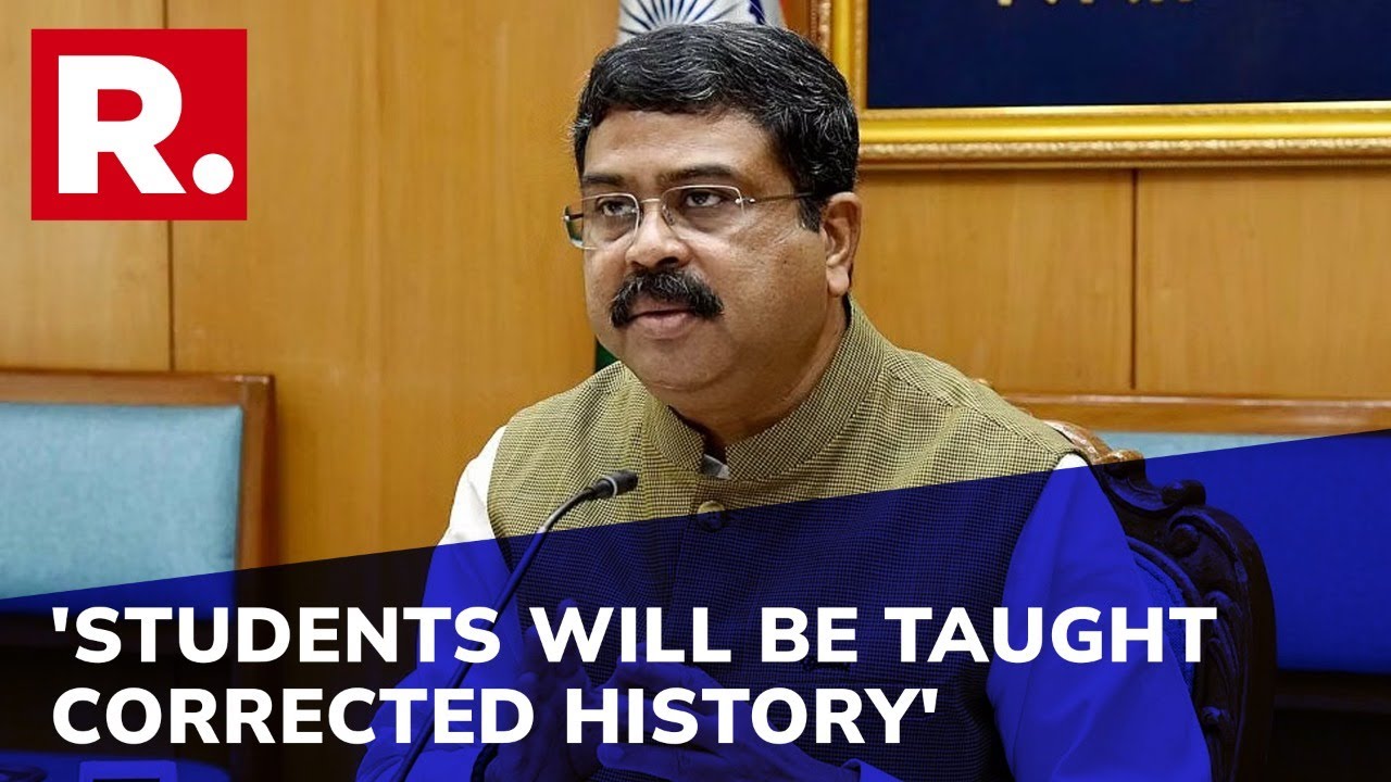 Education Minister Makes Big Statement: Corrected Version Of History Will Be Taught from January 26