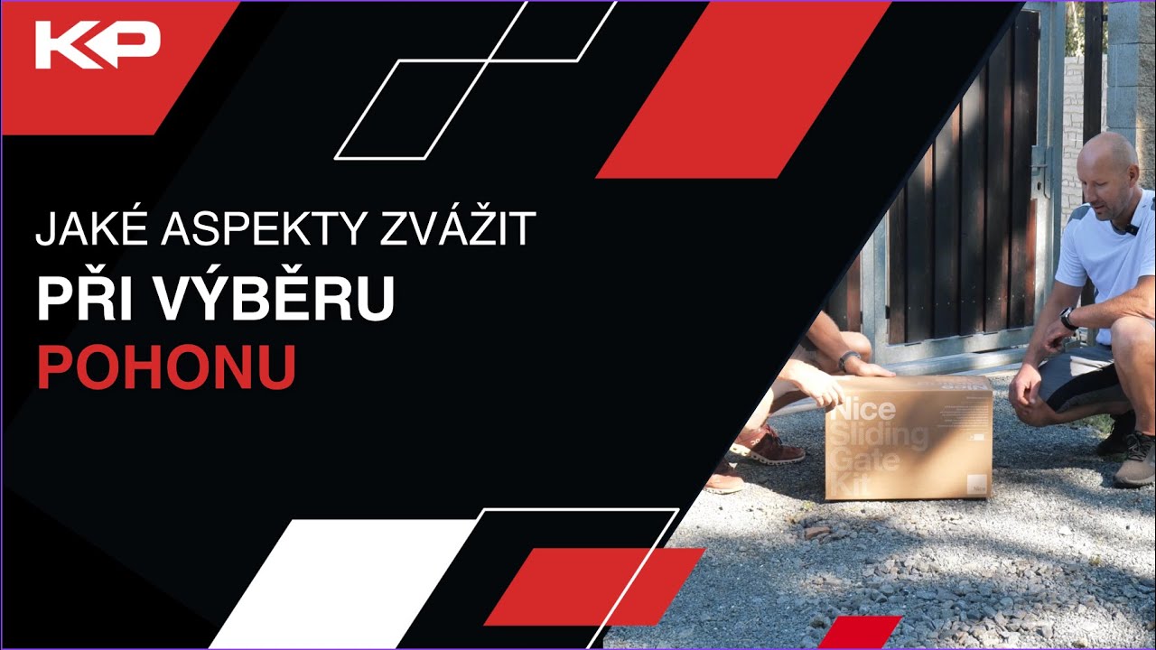 Jak vybrat pohon pro posuvnou bránu | Kovopolotovary.cz