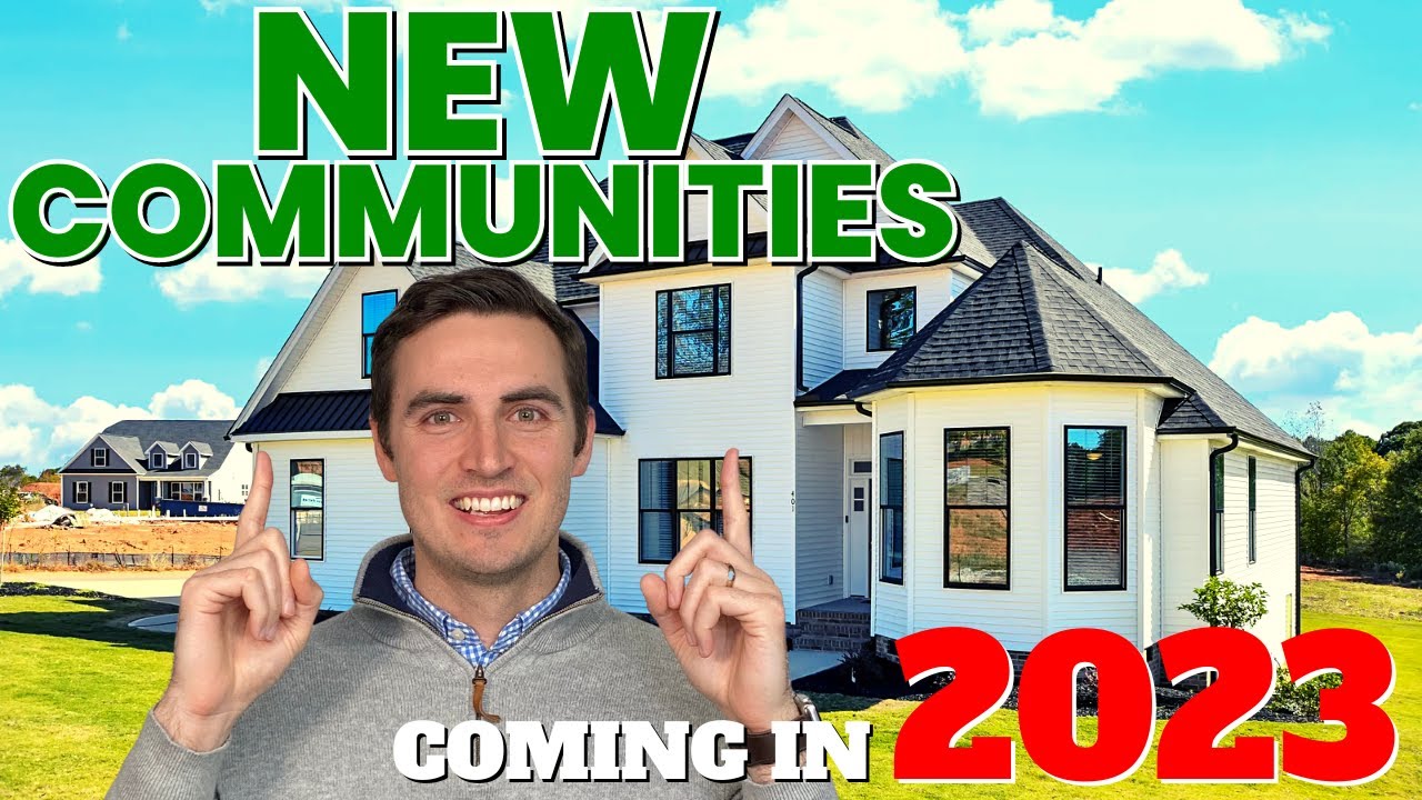 These New Construction Communities Are Coming In Greenville, SC