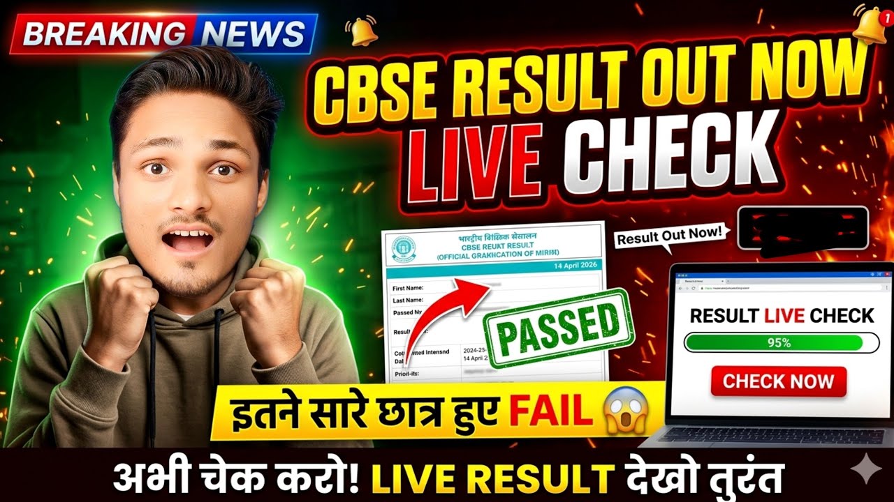 🔴CBSE Class 10 Result LIVE🚨CHECK LIVE |CBSE RESULT 2026 UPDATE #class10result