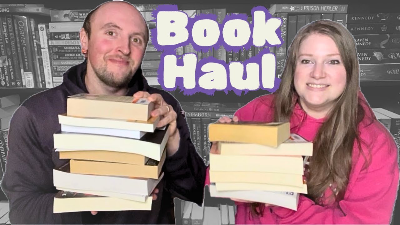 Another Book Haul with Jake 📚 (It's His Fault)!