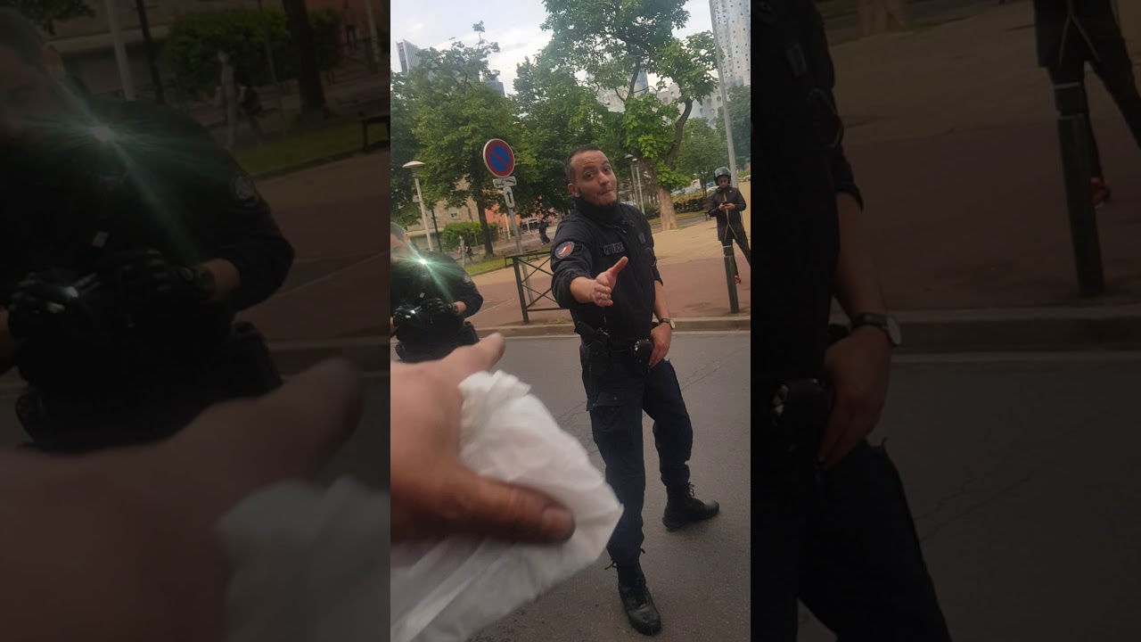 Nanterre la police en folie