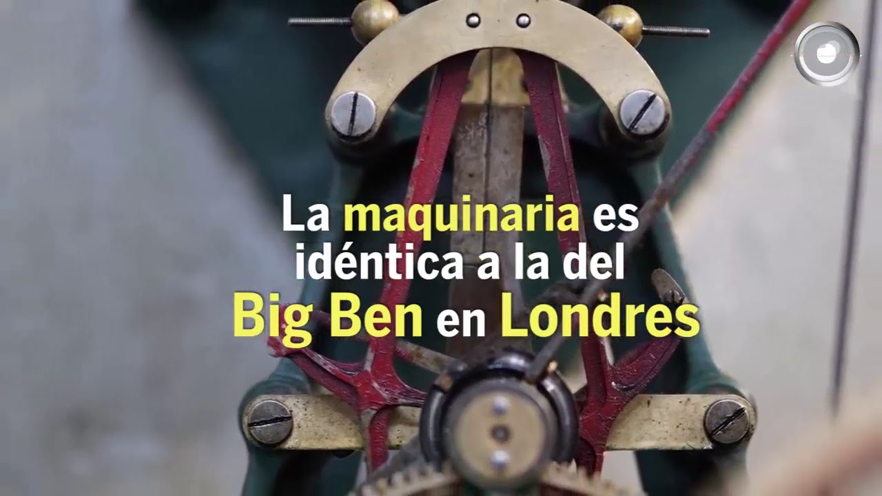 A 108 a&ntilde;os, tiene Reloj de Pachuca m&aacute;quina original