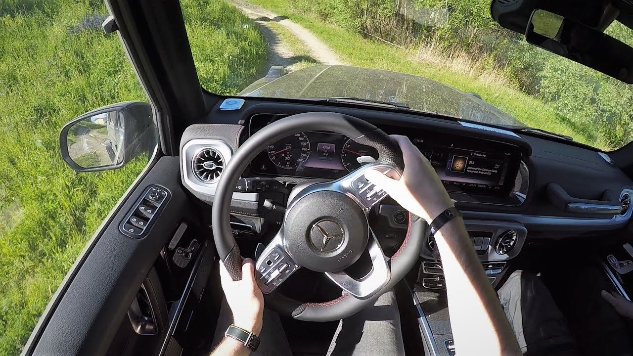 2019 Mercedes G500 POV Offroad Test