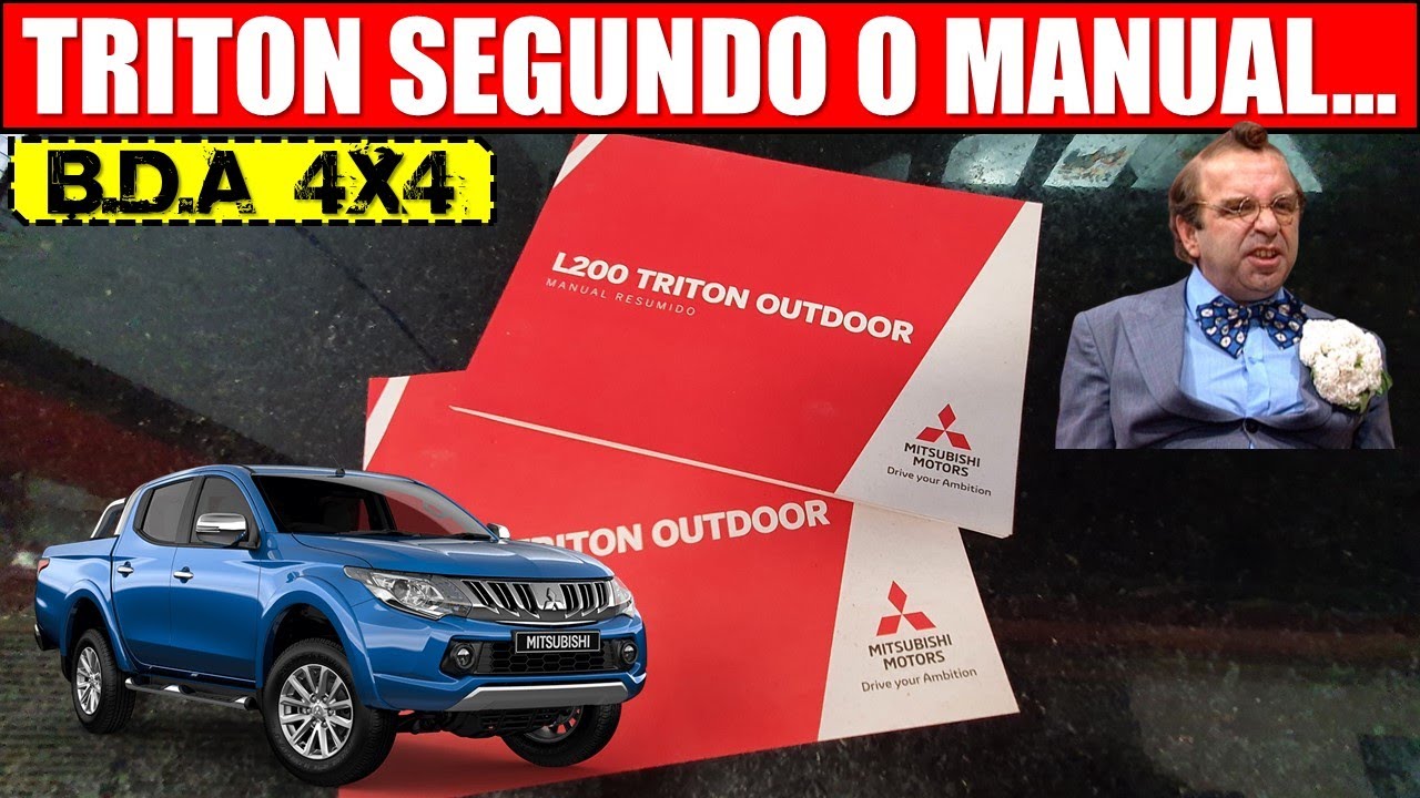 EP. 762// ENTENDA MANUTENÇÃO da TRITON de ACORDO COM A PRÓPRIA Mitsubishi! Entendendo  MANUAL TRITON