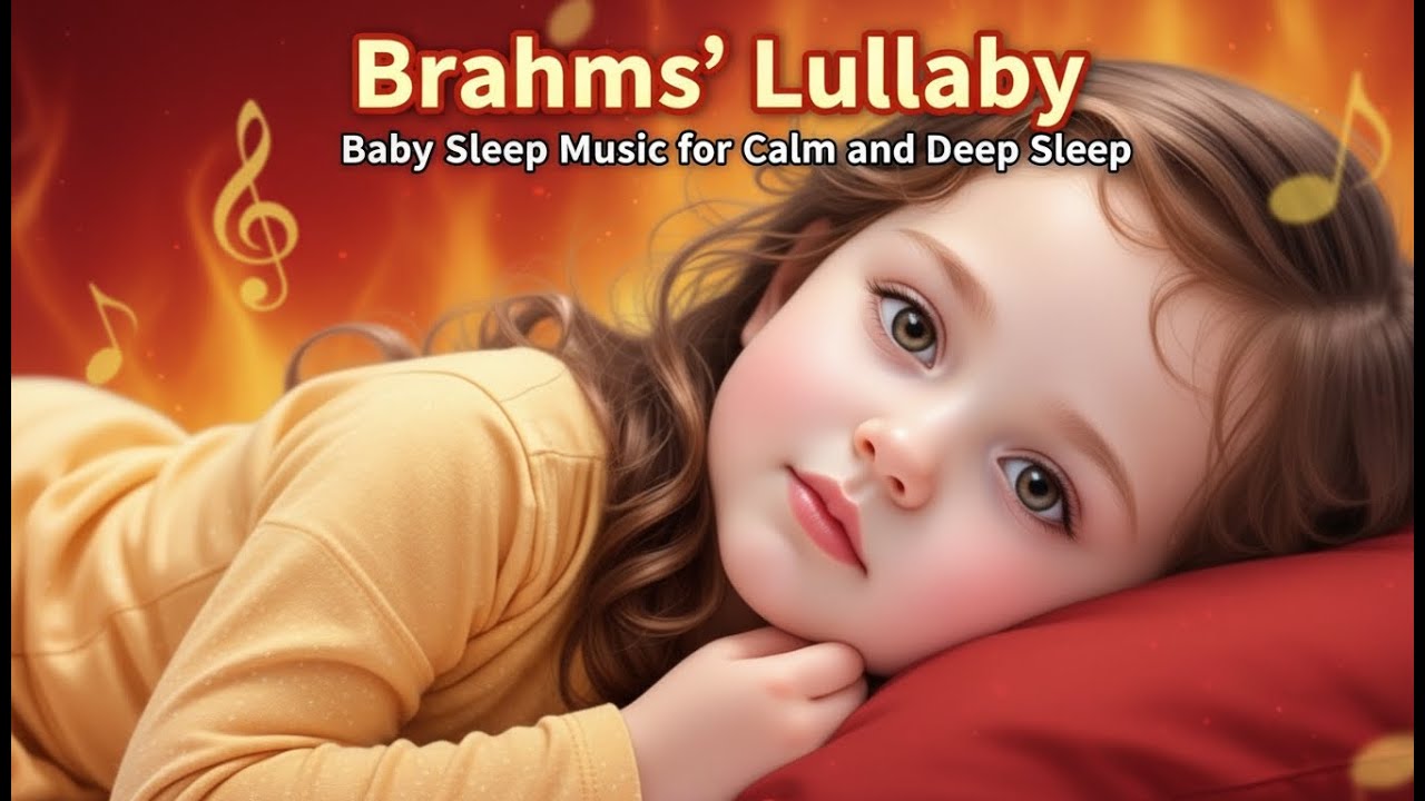 Brahms’ Lullaby – Baby Sleep Music for Calm and Deep Sleep