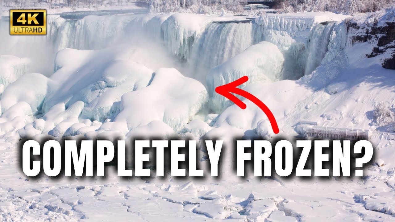 When Niagara Falls Completely Freezes Over | You Won't Believe Your Eyes