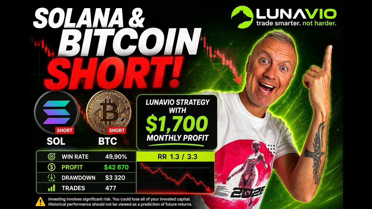 🚨 SHORT SOLANA and BitCoin NOW !