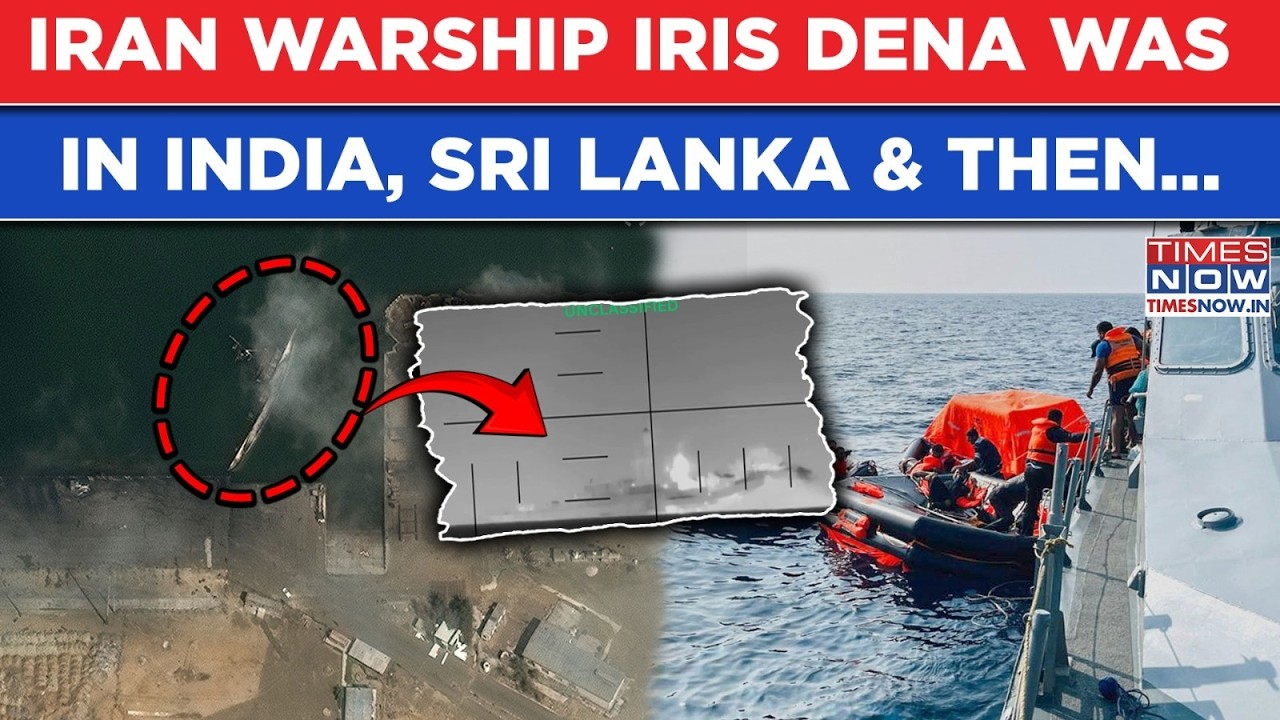 Iran's IRIS Dena Joined Exercise In India, Sri Lanka & Then This Happened Before US Sub Sank Warship