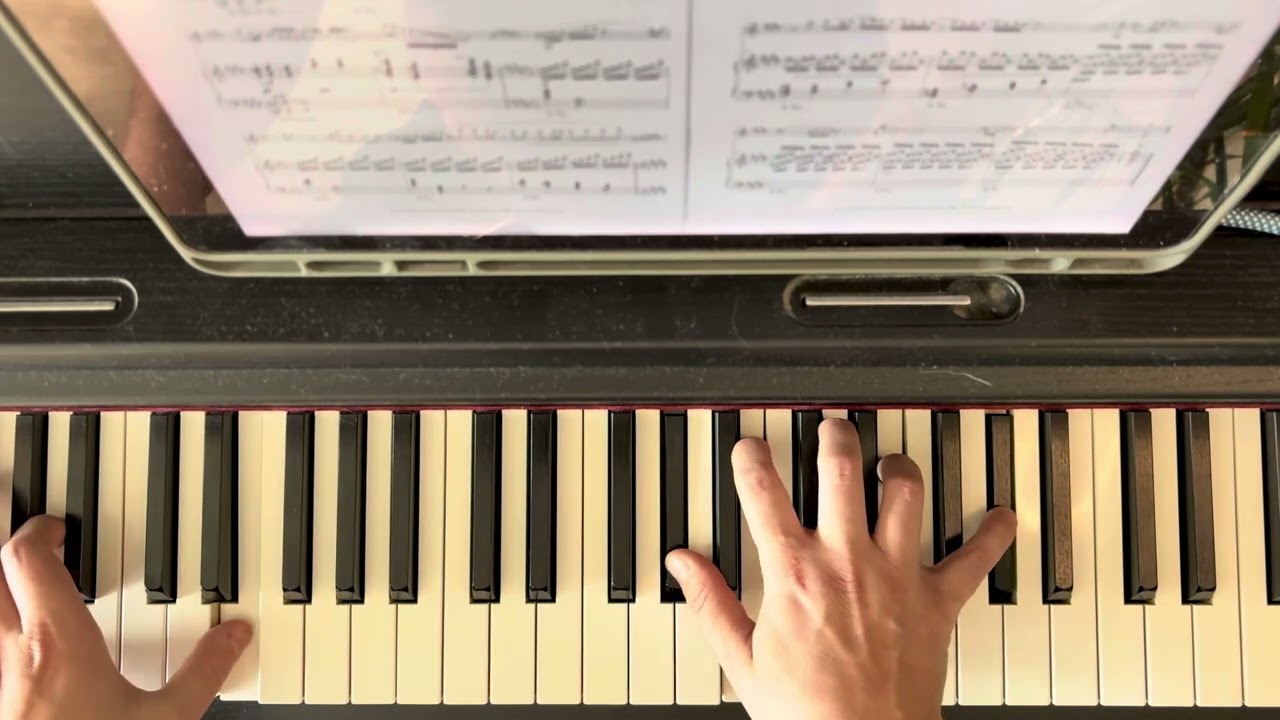 Ian Clarke - Sunstreams 🎵66 - piano part