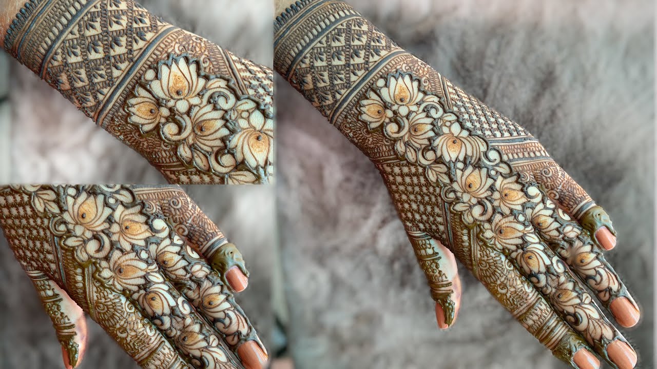 Beautiful back hand mehandi design|| mehandi design|| back hand mehandi