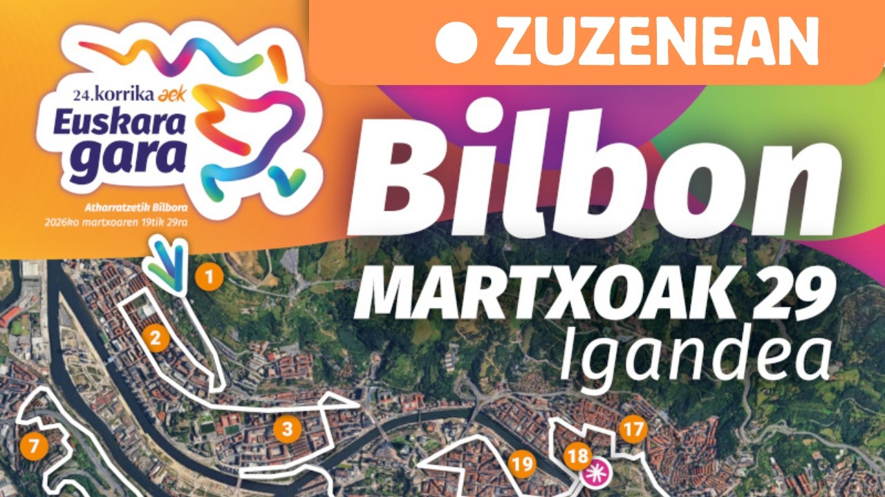 BILBO 🔴 24.KORRIKA 🔴 AMAIERA EKITALDIA ZUZENEAN - 2026.03.29 #EuskaraGara