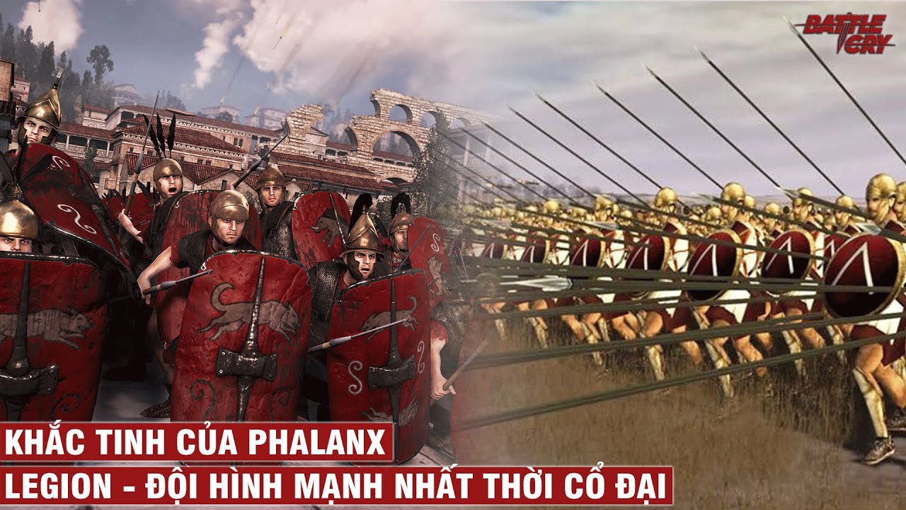 VÌ SAO LEGION VƯỢT PHALANX TRỞ THÀNH ĐỘI HÌNH MẠNH NHẤT THỜI CỔ ĐẠI | LỊCH SỬ CHIẾN TRANH #28