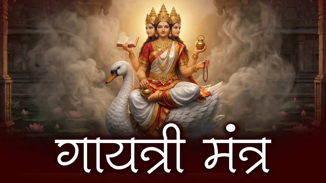 गायत्री मंत्र l Gayatri Mantra | Most Powerful Vedic Chant for Peace & Positivity #gayatrimantra