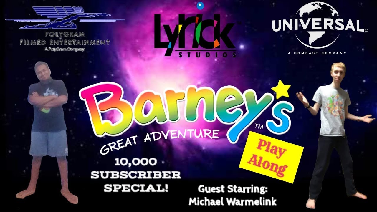 Barney's Great Adventure Play Along (Final Release/10K SUBSCRIBER SPECIAL) | Play Alongs