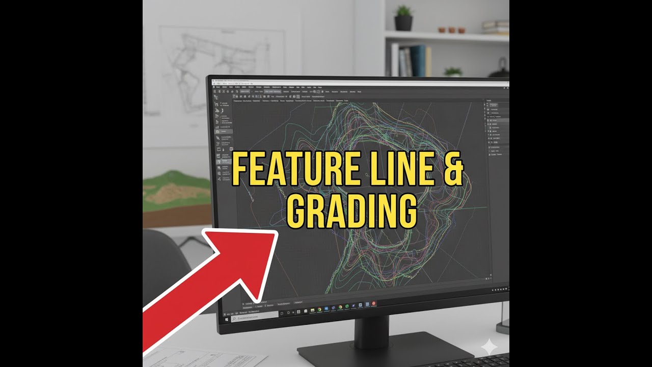 Civil 3D’de Feature Line ile Grading Yüzeyi Oluşturma | Gerçek Proje Üzerinde Uygulama