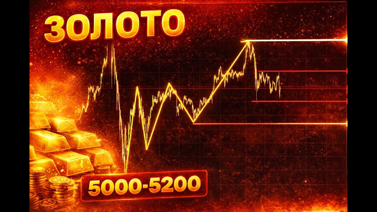 ЗОЛОТО (XAU/USD) | Работа с накоплением 5000-5200!