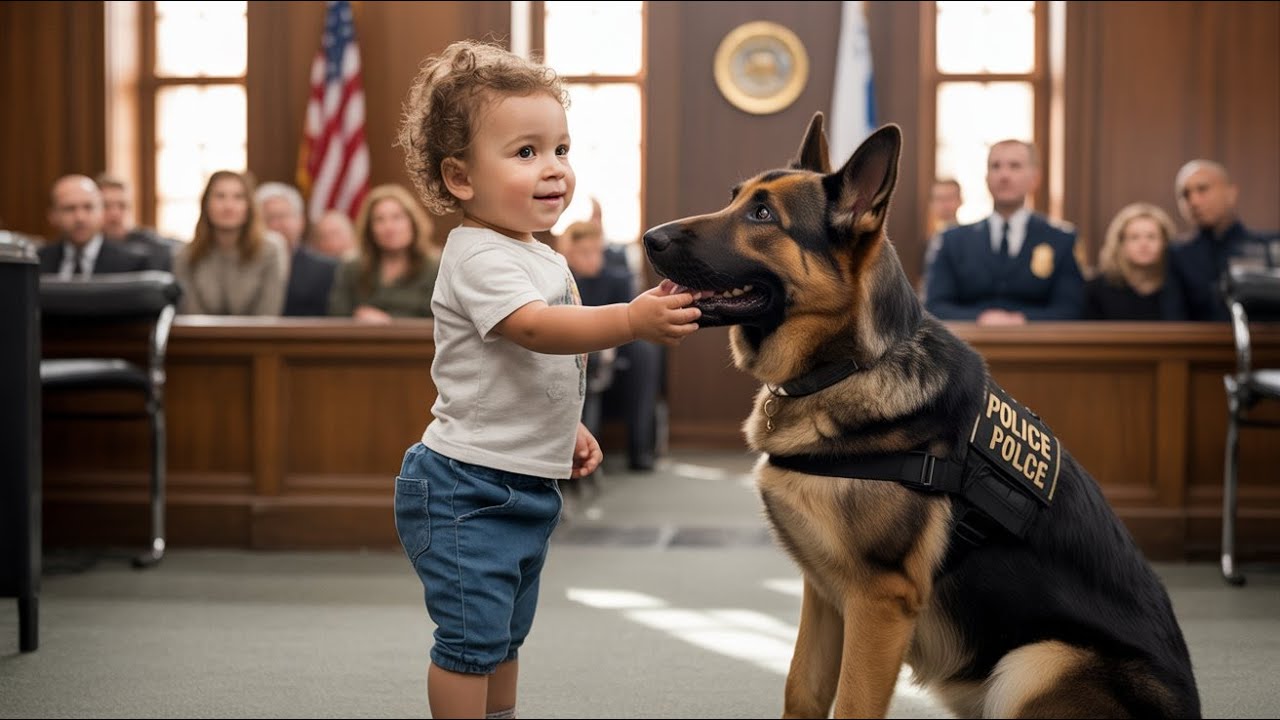 What This 3-Year-Old Said to a Police Dog Shocked the Courtroom