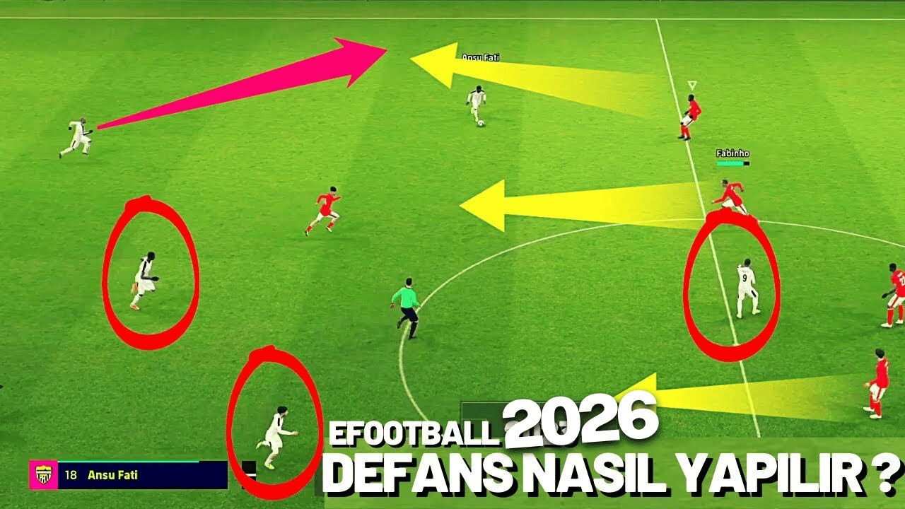 EFOOTBALL 2026 DEFANS NASIL YAPILIR ?