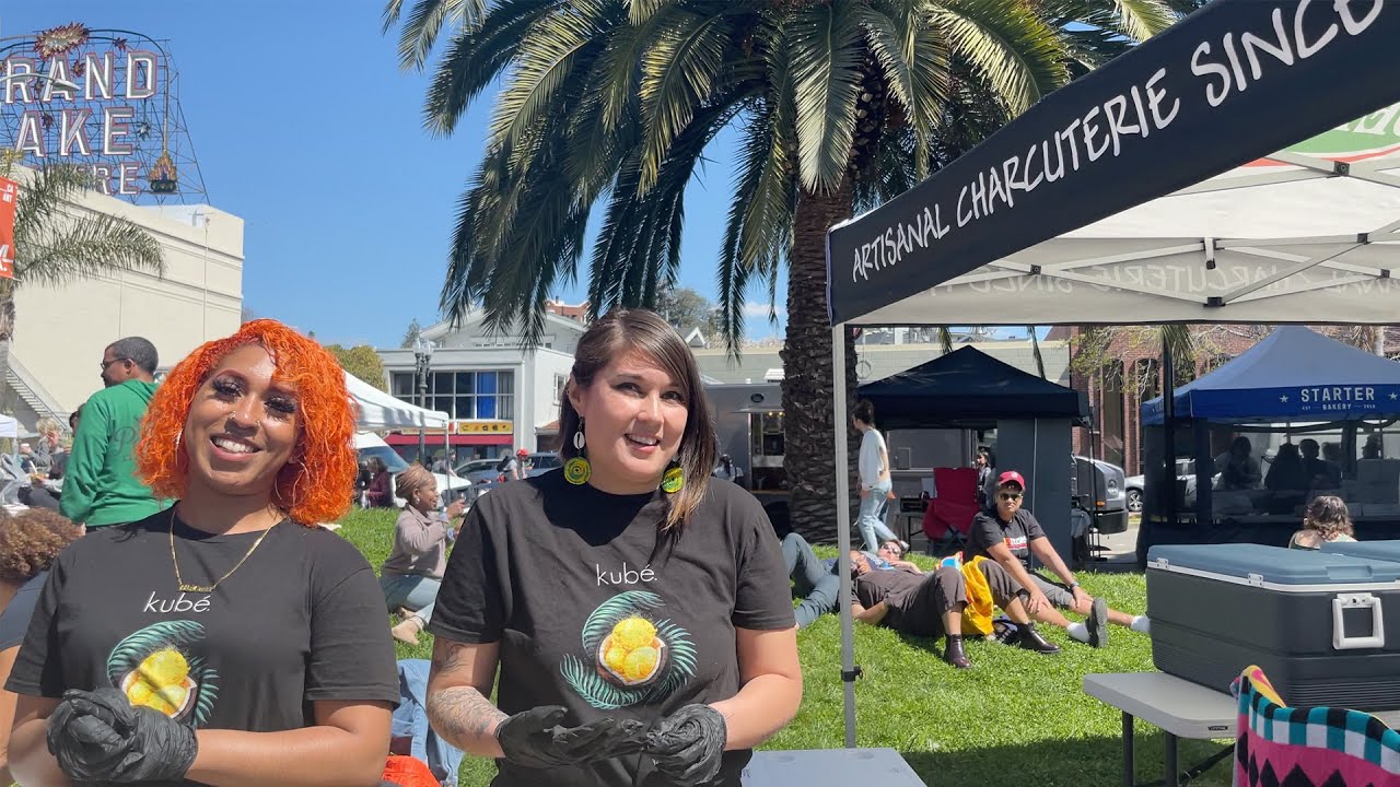 Oakland California Walking Tour Farmers Market Grand Avenue June 2023