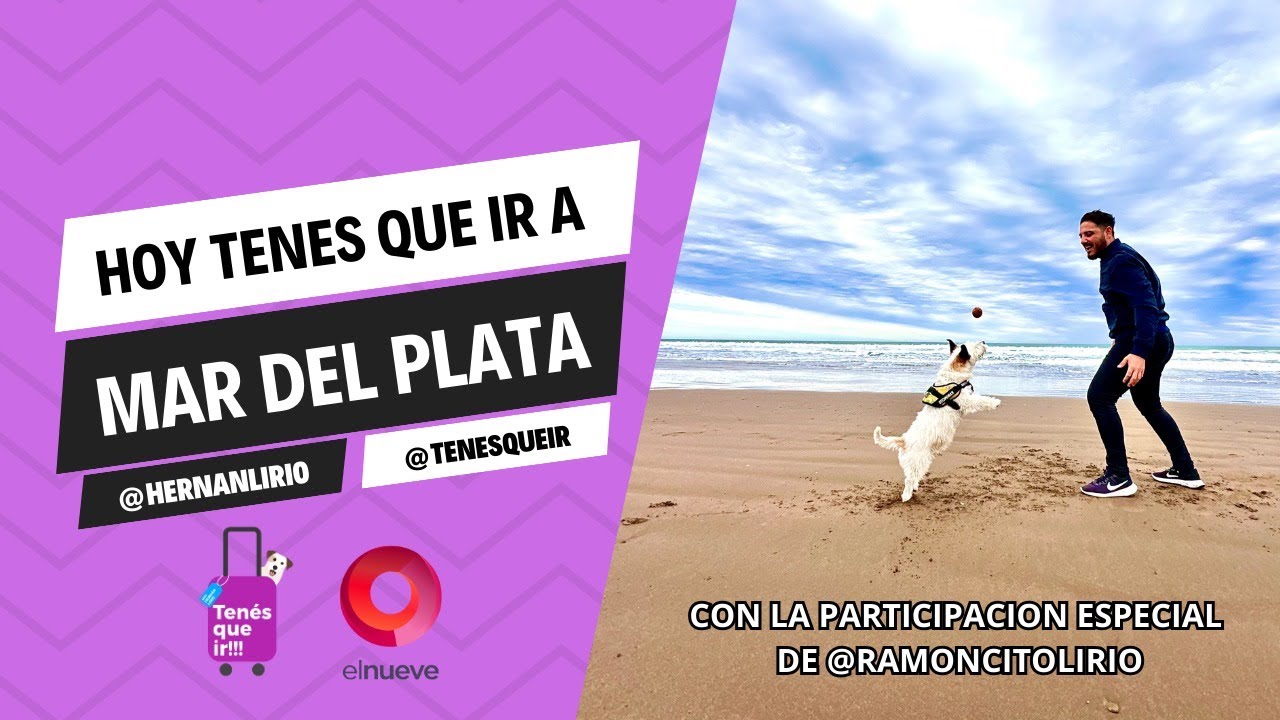 #TenesQueIr | Programa del domingo 24 de septiembre en MAR DEL PLATA