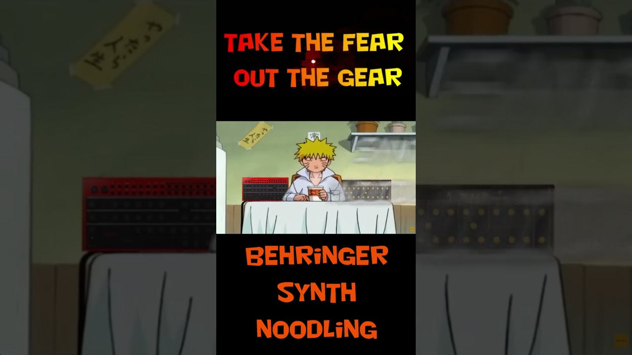 Behringer Synth Noodling from Japan 